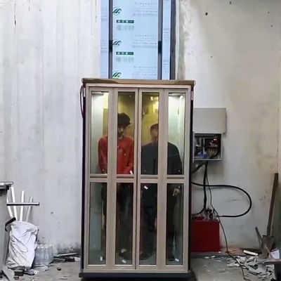 Ascenseur extérieur compact pour villas.