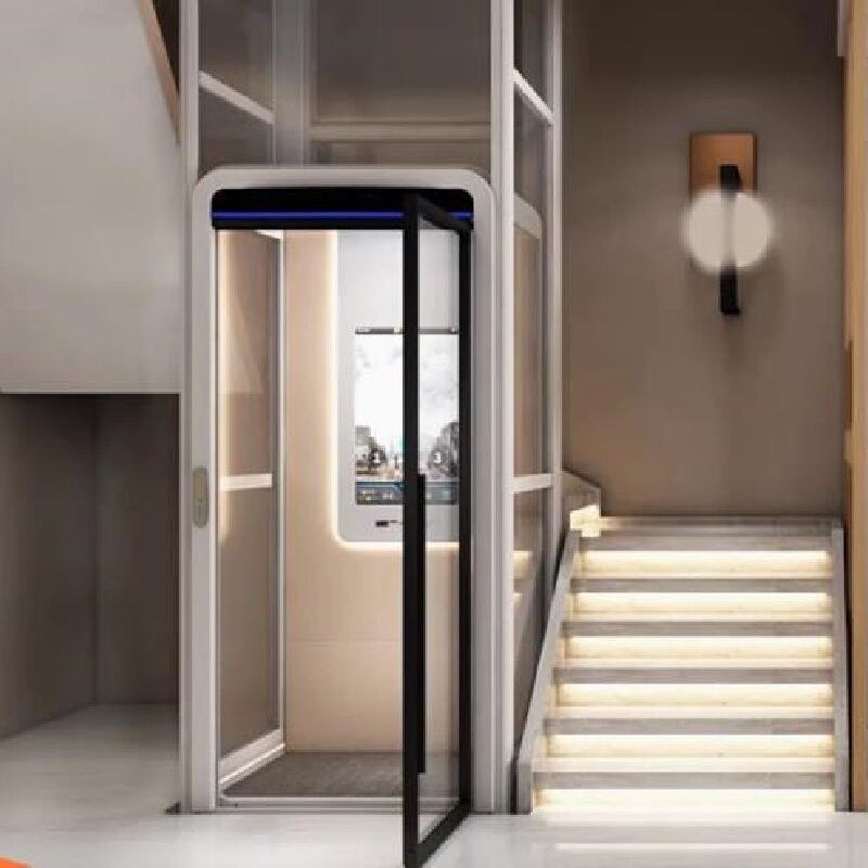 Ascenseur à vis sans entretien – 500–5000 kg, 2–5 arrêts