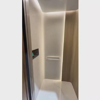 Ascenseur à vis 220V AC avec porte coulissante automatique et capacité de 400 kg