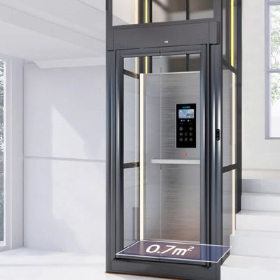 Ascenseurs à vis avec portes automatiques et jusqu'à 5 arrêts