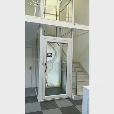 Plateforme de commande PLC Ascenseur hydraulique à domicile avec cylindre hydraulique