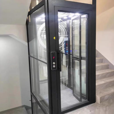 Ascenseur hydraulique résidentiel monophasé avec porte automatique