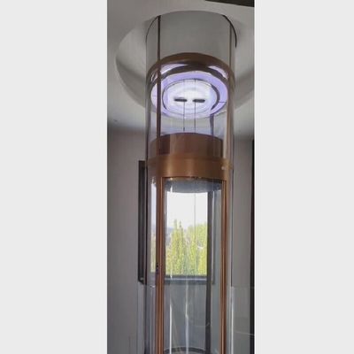 Ascenseur spécial de 400 kg de capacité 15 arrêts Ascenseur résidentiel de petite taille