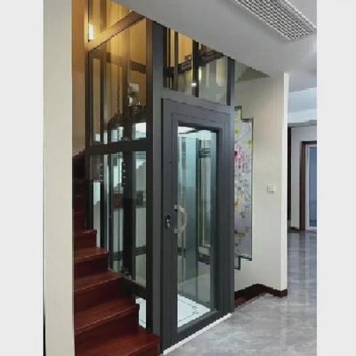 Ascenseur à domicile sans salle des machines 400 kg Cabine personnalisée