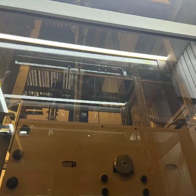 Ascenseur à traction sans engrenage réduit en bruit Ascenseur à domicile avec portes coulissantes automatiques jusqu'à 1000 kg