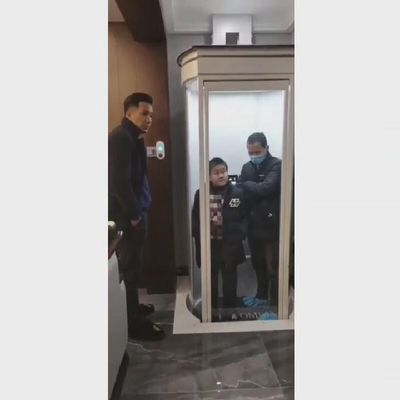 Ascenseur capsule personnalisable pour la maison 2 étages