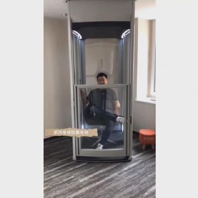 1000 kg de charge Capsule Lift pour le grand ménage Capsule Ascenseur 2 arrêts