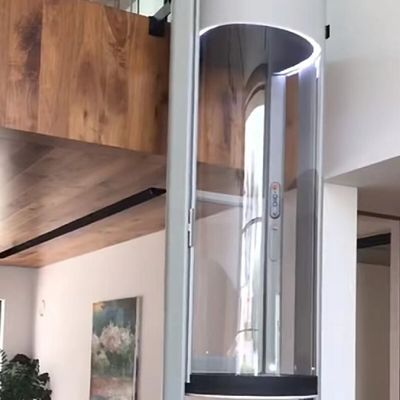 Ascenseur capsule contrôlé par microprocesseur avec arrêt d'urgence