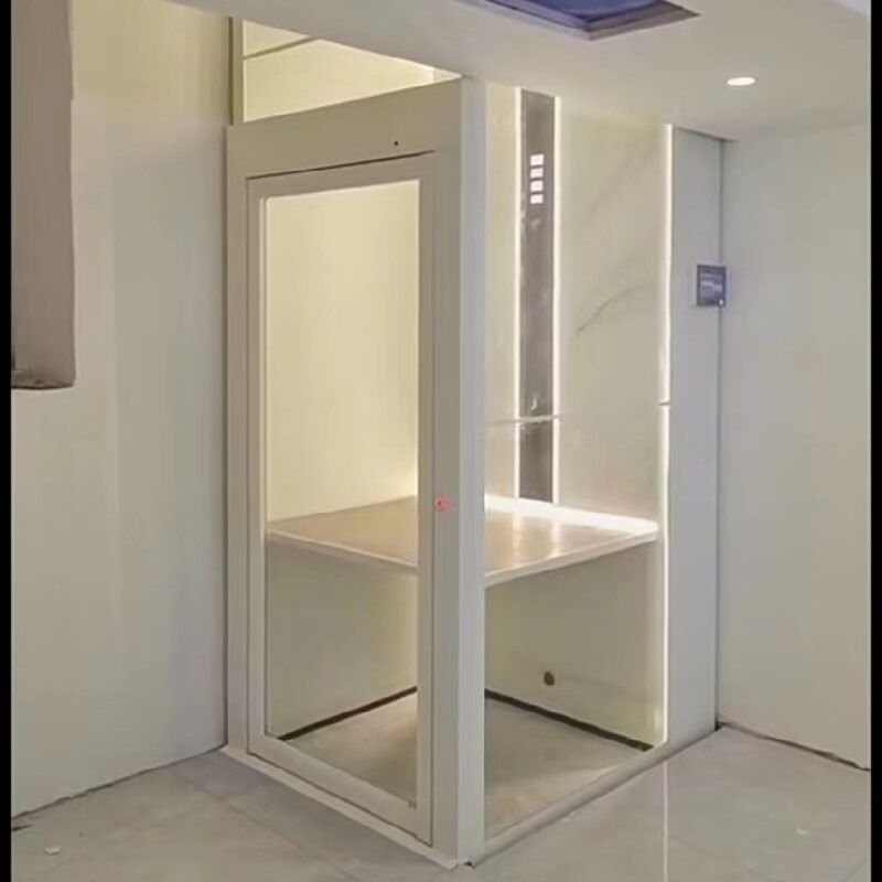 Fonctionnalités de sécurité de l'ascenseur à vis à entraînement intérieur et extérieur personnalisables jusqu'à 5 tonnes de capacité