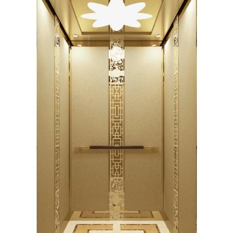 Ascenseur hydraulique à domicile sans salle d'usinage de pont, sans fosse, 5 arrêts