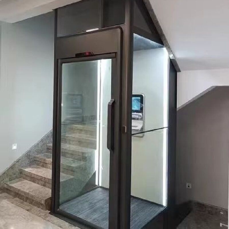 Ascenseur hydraulique à domicile automatique avec gros cylindres de 2,9 mètres de longueur