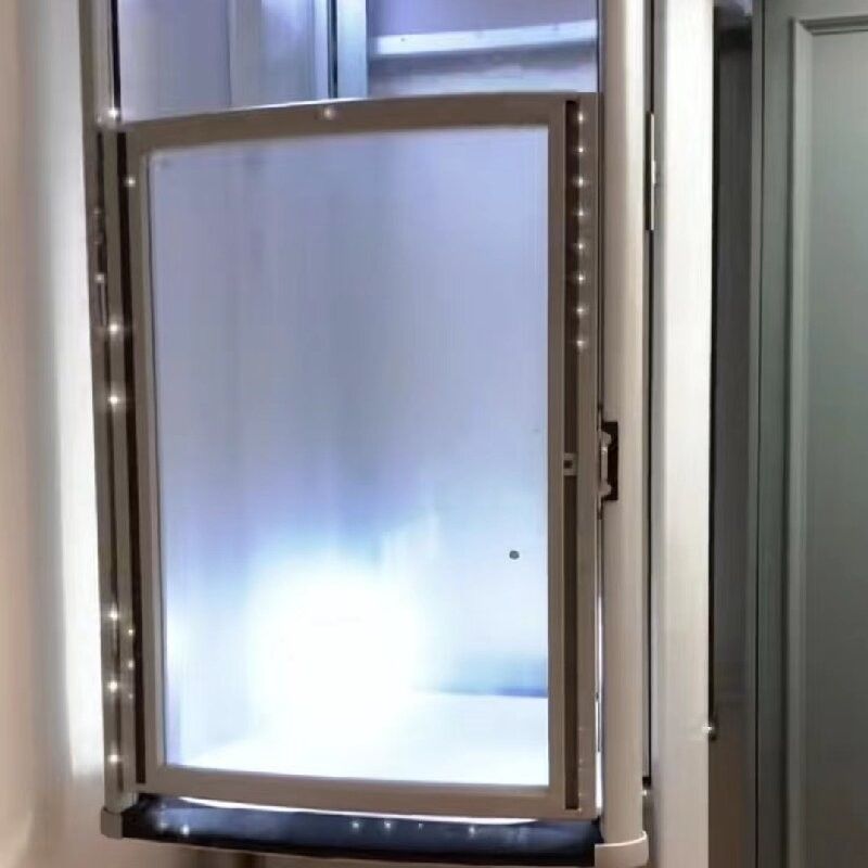 0.25m/S Ascenseur à capsules en verre 400 kg Ascenseur à capsules pour 1 personne