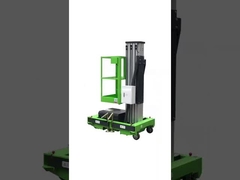 Ascenseur hydraulique électrique vertical à mât unique à hauteur de travail