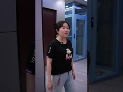 Ascenseur hydraulique en verre résidentiel pour une maison familiale à plusieurs étages